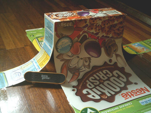 Cardboard Tech Deck Ramp