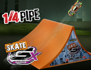 Gx Skate Quarter Pipe