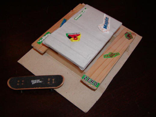 Homemade Wood Tech Deck Picnic Table