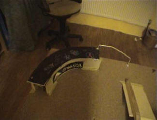 homemade tech deck park ramps