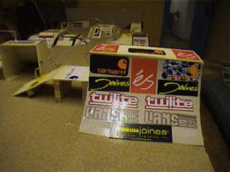 tech deck park ramp vert homemade 