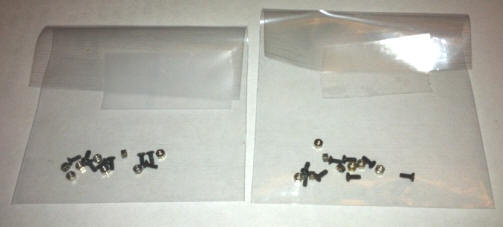 tech deck spare parts nuts and screws