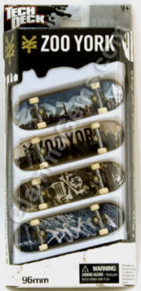 tech deck skateboard 4 pack zoo york