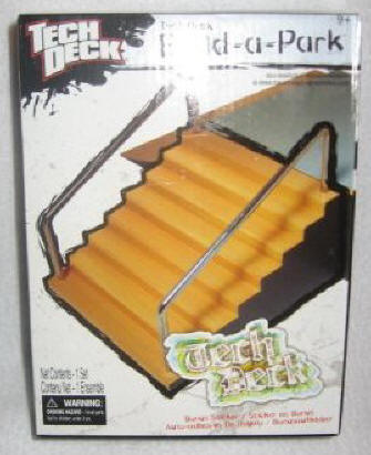 Tech Deck Build a Park Stairs and Rails