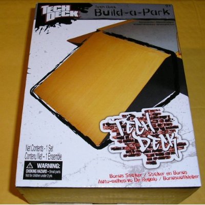 Tech Deck Build a Park Bank Ramp