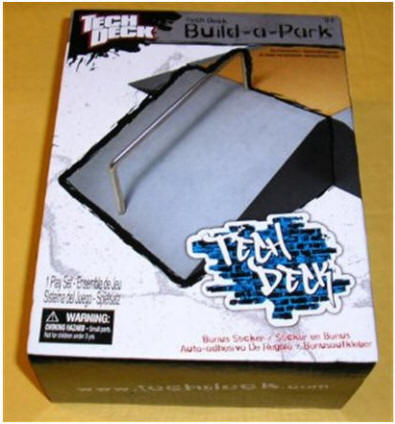 Tech Deck Build a Park Grind Rail