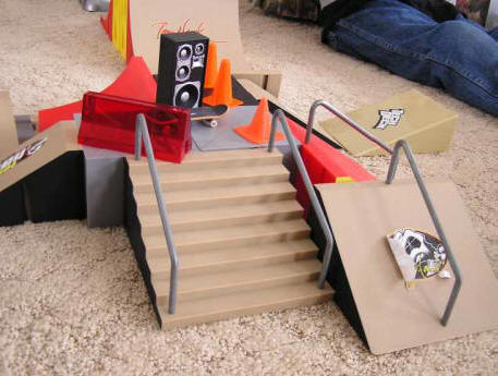 tech deck park skatepark ramps teck deck