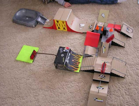 tech deck park skatepark ramps