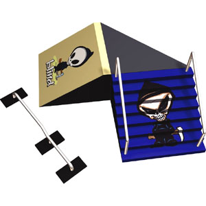 Blind Stairs Ramp and Rail from Tech Deck