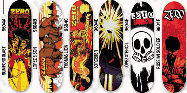 Tech Deck Skateboards Zero
