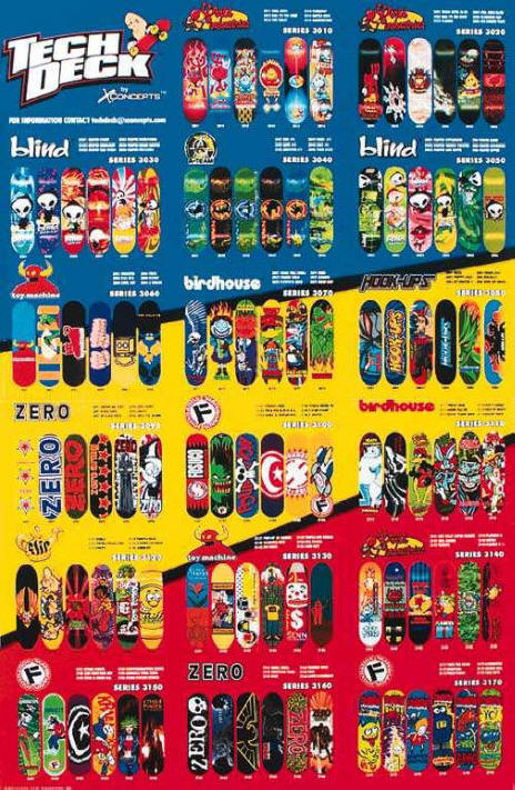 Tech Deck Poster