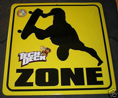 tech deck sign
