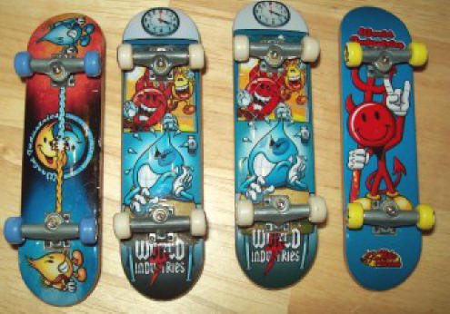 Tech Deck World Industries Skateboards and Fingerboards