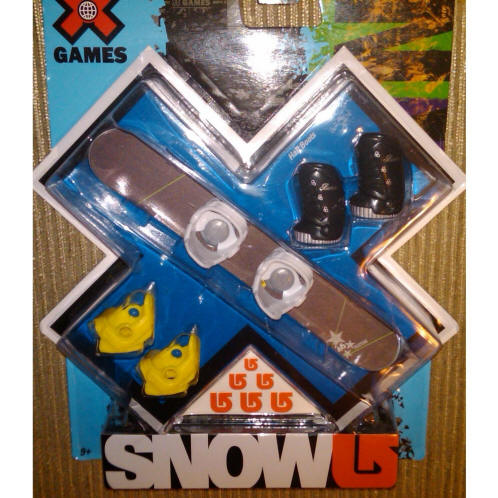 x games burton snowboard fingerboard